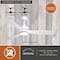 Vaxcel Ceiling Fan with Wood Blades, Curtiss 52-in. White Contemporary In/Outdoor Propeller, LED Light Kit F0111 - alternate 8